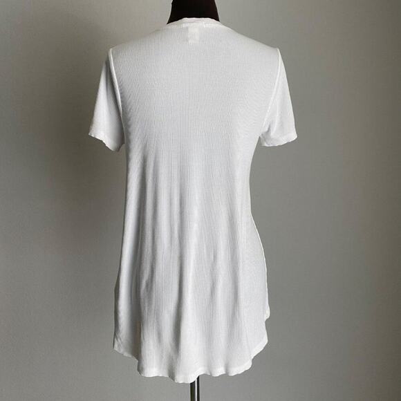Forever 21 top short sleeve ribbed casual lounge size S - Picture 4 of 9